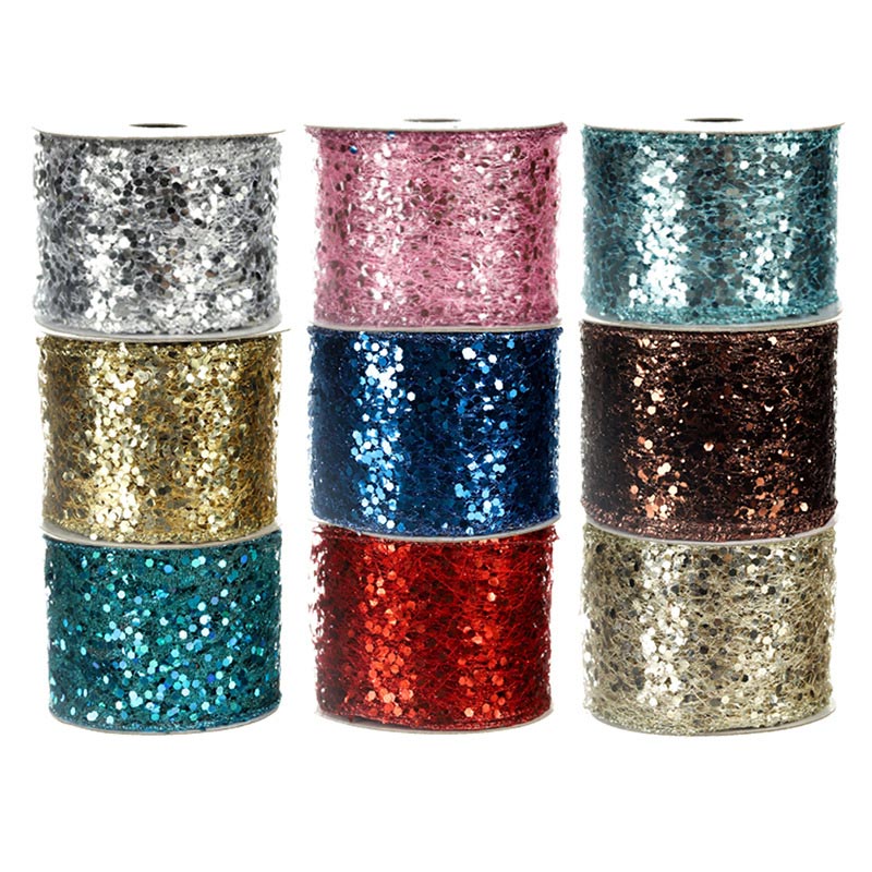 Wired Sequin Ribbon